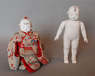 三つ折れ人形「望月瑞峰」